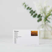 Carte De Visite Bouteilles Champagne (Debout devant)