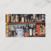 Carte De Visite Bouteilles dans le magasin général (Dos)