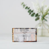 Carte De Visite Bouteilles dans le magasin général (Debout devant)