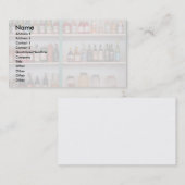 Carte De Visite Bouteilles de boisson alcoolisée (Devant / Derrière)