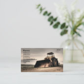 Carte De Visite Bouteur (Debout devant)