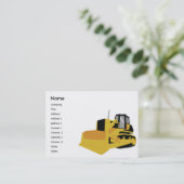 Carte De Visite Bouteur - potelé (Debout devant)