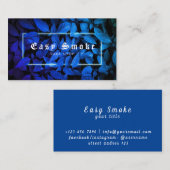 Carte de visite Boutique Blue Neon Vape (Devant / Derrière)