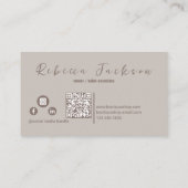 Carte De Visite Boutique Boho (Dos)