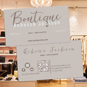 Carte De Visite Boutique Boho
