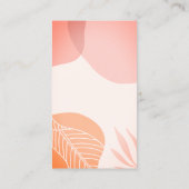 Carte De Visite Boutique Boho (Dos)