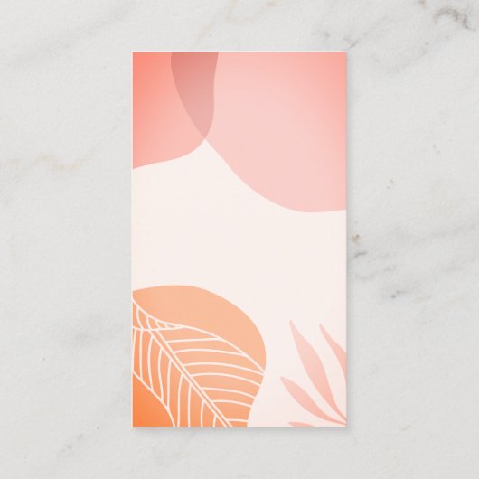 Carte De Visite Boutique Boho (Dos)