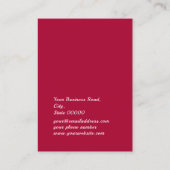 Carte De Visite Boutique botanique fleurie Bijoux (Dos)