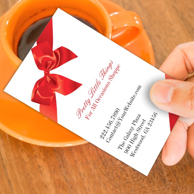Carte de visite Boutique cadeaux (Créateur téléchargé)