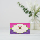 Carte de visite Boutique Cupcake (Debout devant)