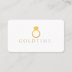 Carte De Visite Boutique d'accessoires de bijouterie brillants en