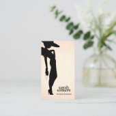 Carte De Visite Boutique d'affectation, Modèle mode (Debout devant)