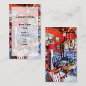 Carte De Visite Boutique d'antiquités (Devant / Derrière)