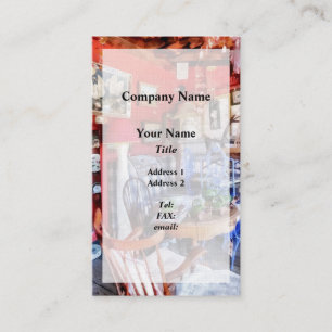 Carte De Visite Boutique d'antiquités