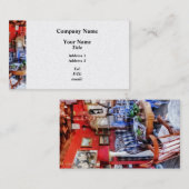Carte De Visite Boutique d'antiquités (Devant / Derrière)
