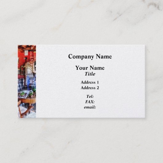 Carte De Visite Boutique d'antiquités (Devant)