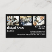 Carte De Visite Boutique d'approvisionnement en poteaux de barque  (Dos)