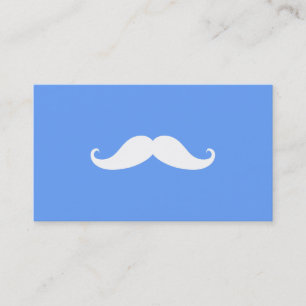 Carte De Visite Boutique De Barbier De Mustache Moderne