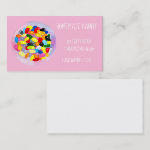 Carte De Visite Boutique de bonbons Candyland