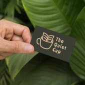 Carte De Visite Boutique de café moderne l Logo professionnel