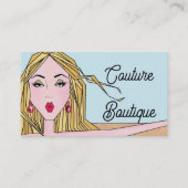 Carte De Visite Boutique de couture (Dos)