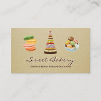 Boutique de dessert parisienne personnalisée