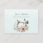 Carte De Visite Boutique de fabrication et d'altérations (Devant)