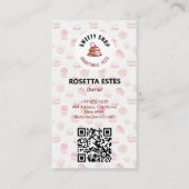 Carte De Visite Boutique de gâteaux | Entreprise traditionnelle (Devant)
