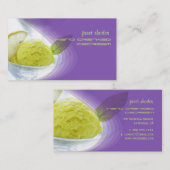 Carte De Visite Boutique de glace maison (Devant / Derrière)