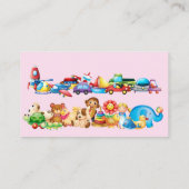 Carte De Visite Boutique de jouets personnalisée (Dos)