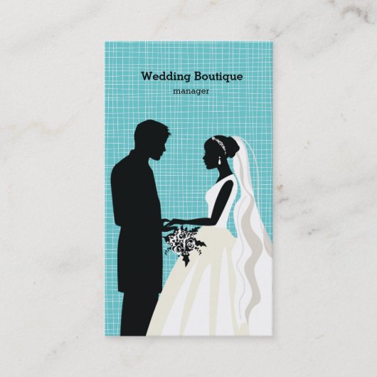 Carte De Visite Boutique de mariage (Devant)