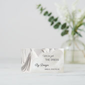 Carte De Visite Boutique de mariage chic originale (Debout devant)