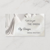 Carte De Visite Boutique de mariage chic originale (Devant)