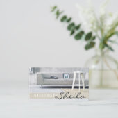 Carte De Visite Boutique de mobilier de décorateur intérieur (Debout devant)