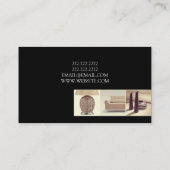 Carte De Visite Boutique de mobilier de décorateur intérieur (Dos)