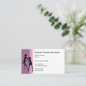 Carte De Visite Boutique de mode Design Moderne (Debout devant)
