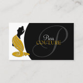 Carte De Visite Boutique de mode élégante (Devant)