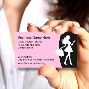 Carte De Visite Boutique de mode féminine