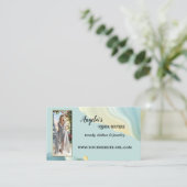 Carte De Visite Boutique de mode pour dames  (Debout devant)