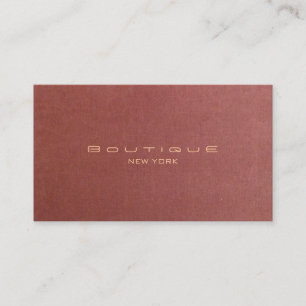 Carte De Visite Boutique de mode Vintage chic