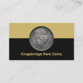 Carte De Visite Boutique de Monnaies du Numismate (Devant)
