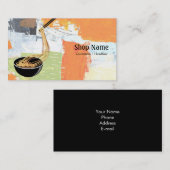 Carte De Visite Boutique de nouilles (Devant / Derrière)