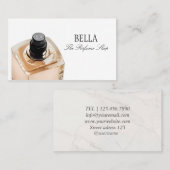 Carte de visite Boutique de parfums (Devant / Derrière)