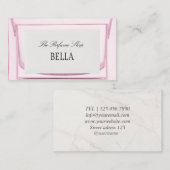 Carte de visite Boutique de parfums (Devant / Derrière)