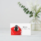 Carte de visite boutique de parfums en ligne (Debout devant)