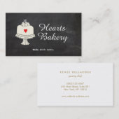 Carte De Visite Boutique de pâtisserie Cute Cake (Devant / Derrière)