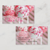 Carte De Visite Boutique de pâtisseries Boutique de gâteaux Boulan (Devant / Derrière)