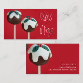 Carte De Visite Boutique de pâtisseries Boutique de gâteaux Boulan (Devant / Derrière)