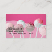 Carte De Visite Boutique de pâtisseries Boutique de gâteaux Boulan (Dos)