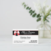 Carte De Visite Boutique de robe (Debout devant)